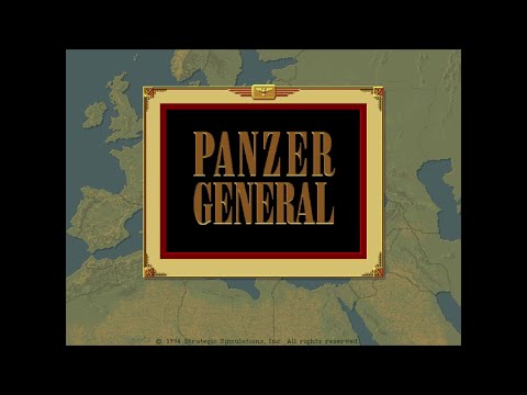 Panzer General (PC CD-ROM) – Introduction et écran-titre (General MIDI) – 1080p