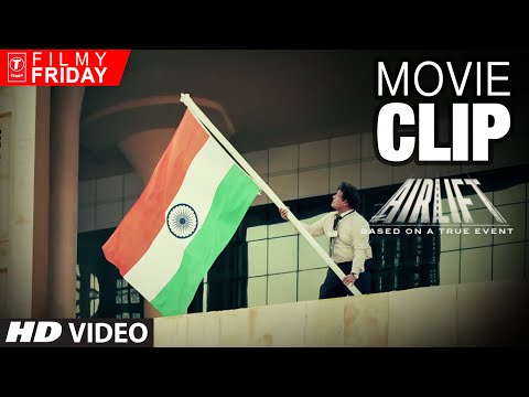 AIRLIFT MOVIE CLIPS 7 - Where is My Indian Flag ?
