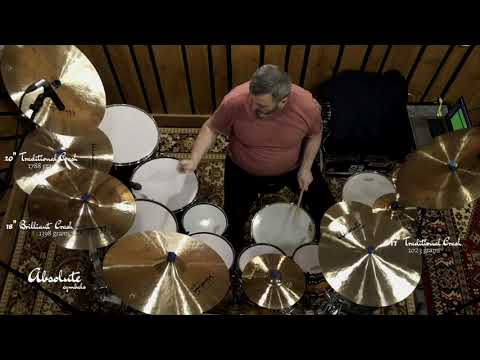 20" Absolute Cymbals Traditional Crash - 1788 grams (Made in Turkey)