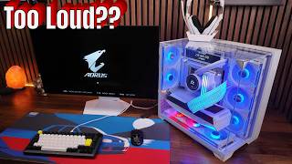 Lian Li Wireless fans too loud when you turn your PC on? Here's a fix or two...