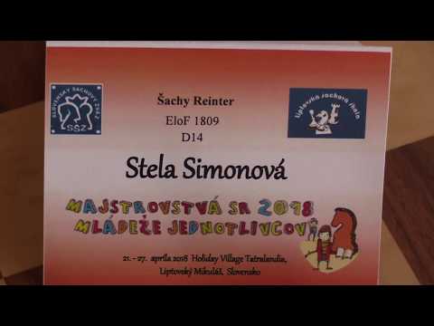 D14 2.1.  Eliška Machovčáková - Stela Simonová 1/2:1/2