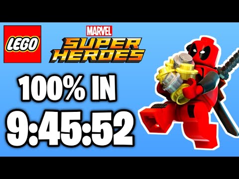 (World Record) LEGO Marvel Superheroes: 100% Speedrun in 9:45:52