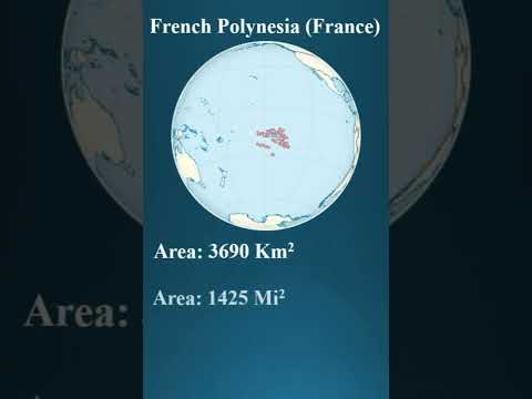 Trois territoires d'outre-mer français en Océanie