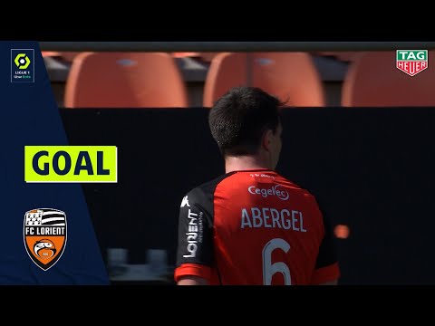 Goal Laurent ABERGEL (45' - FC LORIENT) FC LORIENT - STADE BRESTOIS 29 (1-0) 20/21