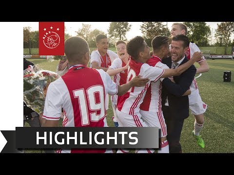 Highlights kampioenswedstrijd Ajax O15 - AFC O15