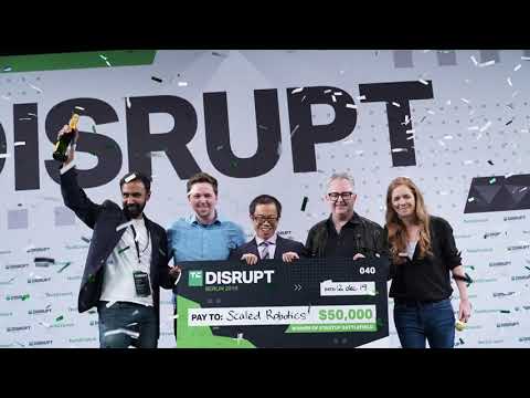 And the winner of Startup Battlefield at Disrupt Berlin 2019 is… Scaled Robotics