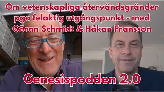 Thumbnail for video: Genesispodden 2.0 #11: Göran Schmidt - Om vetenskapliga återvändsgränder pga felaktig utgångspunkt