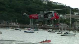 preview picture of video 'Lifeboat Day, Fowey 2010'