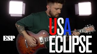 Video thumbnail for ESP USA Eclipse Select "Custom Shop" Guitar by ESP Guitars Australia