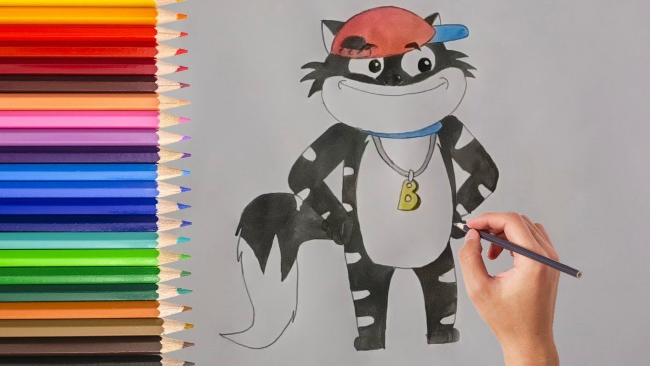 How to Draw Bunny from Honey Bunny Cartoon step by step.