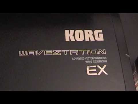 KORG WAVESTATION EX last part (4-4) DEMO on new programmed sounds