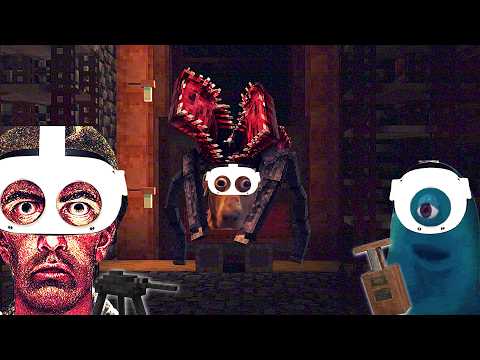 3 Idiots Survive Minecraft's Extraction in VR
