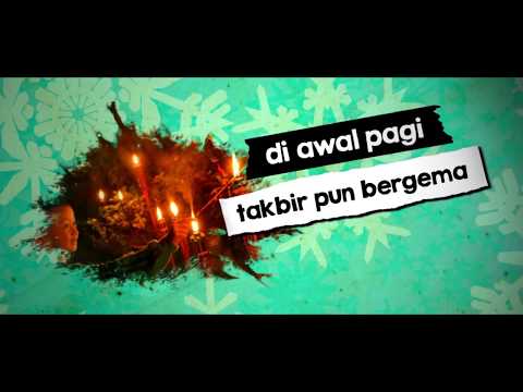 Sleeping O'sundae - Bahagia Di Aidilfitri feat. Aishah Zainon (Official Lyrics Video)