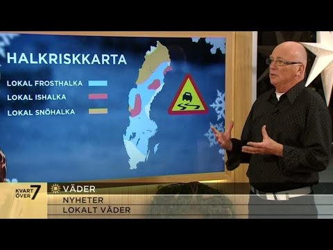 Varningens finger för halkan - Nyhetsmorgon (TV4)