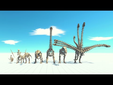 Skeletons Faction Vs Every Faction ARBS |Animal Revolt Battle Simulator