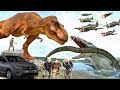 T Rex Chase Part 94 Jurassic World Dinosaur Fan Movie