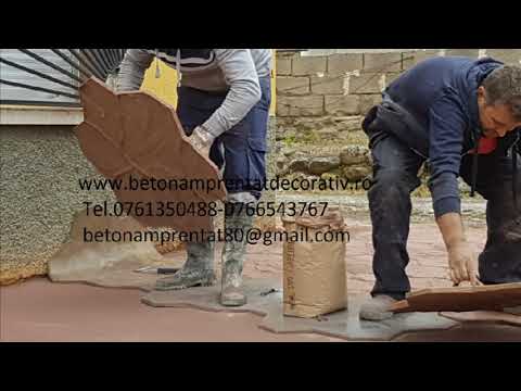 Beton Amprentat Coșnea -  Bacău  Tel.0761350488 -0766543767