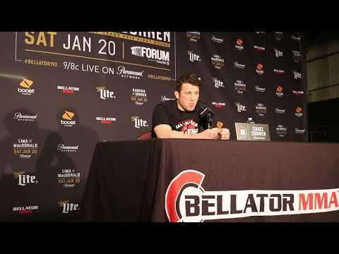 Bellator 192 Post Fight Press Conference  - Chael Sonnen