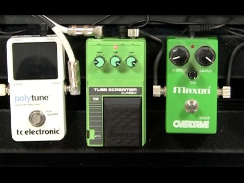 Stacking Tube Screamers, the lost TS9/TS10/TS808 episode with Anthony Stauffer