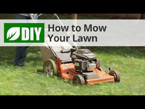  How to Mow a Lawn - Lawn Mowing Tips Video 