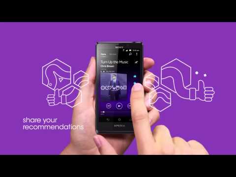 Sony Xperia TX Walkman App