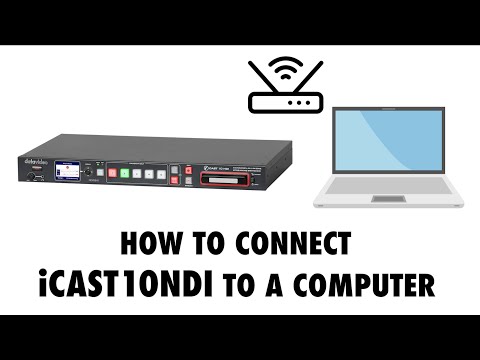 iCast 10NDI 5-Channel All-in-one Streaming Switcher | Datavideo