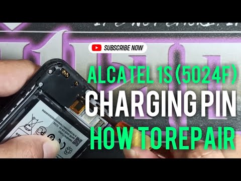 ALCATEL 1S (5024F) HOW TO REPAIR CHARGING PIN & POWER SWICTH PROBLEM