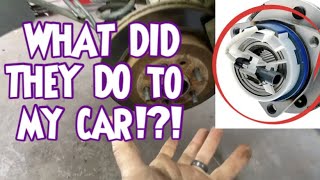 Cadillac CTS - What did they do? ABS and Traction control light C1235
