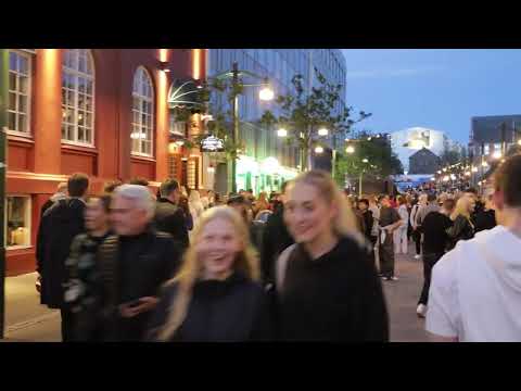 Iceland Reykjavik Culture Night Menningarnótt Reykjavíkur Part 3