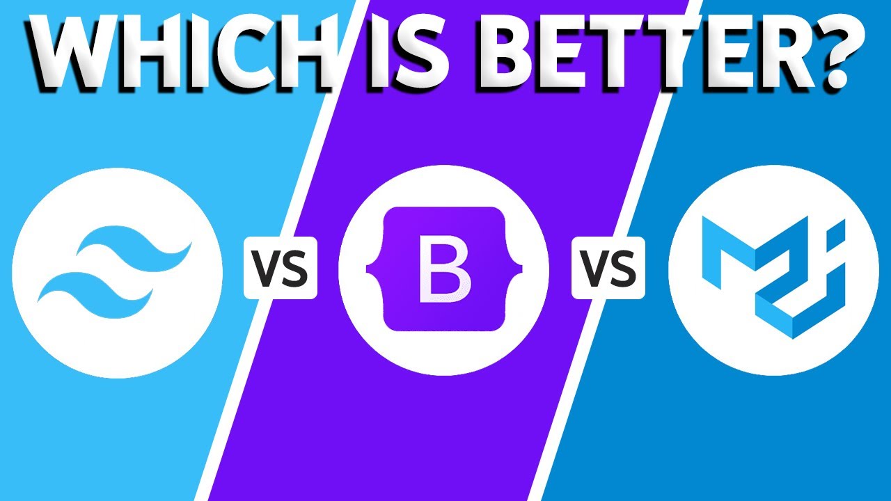 Tailwind CSS vs Bootstrap vs Material UI (2026) - Which One Is BEST?
