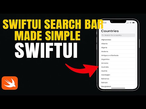 How to create a SwiftUI Search Bar with Searchable