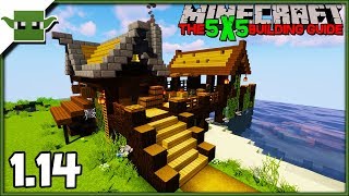 Minecraft 1.14 Fishing Hut Tutorial - The 5x5 Building Guide