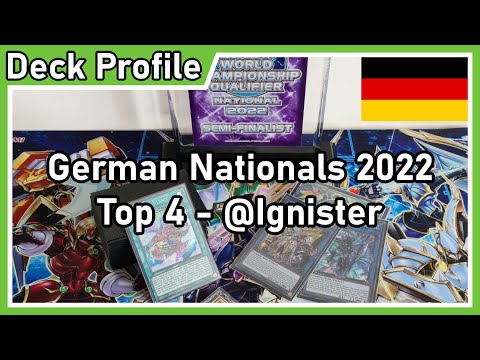 Yu-Gi-Oh! - Top 4 German Nationals 2022 - @Ignister Deckliste + Erklärung - Manuel Weidner
