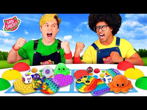 TROCAS DE FIDGET TOYS E POP IT RAROS COM LIPE !!!