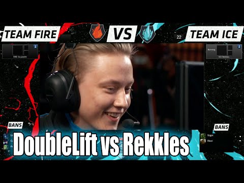 DoubleLift Lucian vs Rekkles Lucian | 1v1 Round 2 All-Stars Los Angeles 2015 | NA vs EU