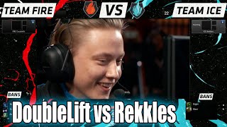 DoubleLift Lucian vs Rekkles Lucian | 1v1 Round 2 All-Stars Los Angeles 2015 | NA vs EU
