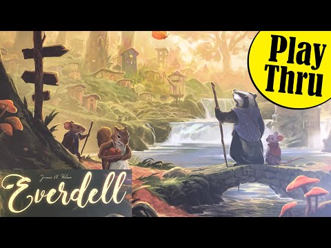 How to Play EVERDELL solo playthrough