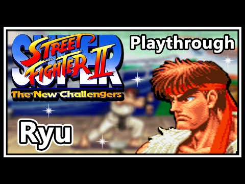 Super Street Fighter II: The New Challengers (SNES) - Playthrough | Ryu