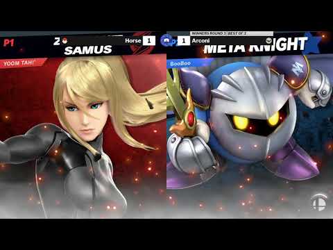 TSL 205 WR3 - Horse (Ness / Zero Suit Samus) vs Arconi (Meta Knight)