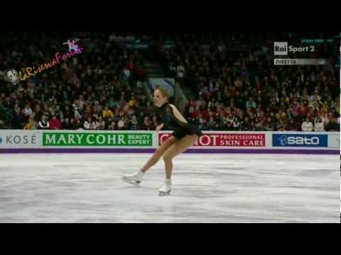 ISU WORLD 2013 - LADIES FP -21/26- Carolina KOSTNER - 16.03.2013