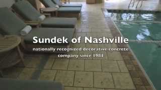 preview picture of video 'Decorative Concrete- Stamped & Stained Concrete in Nashville, TN'