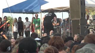 The Used - I Come Alive live Backyard BBQ 2012