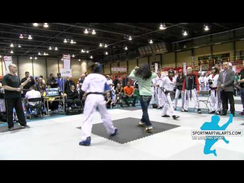 Melanie Ortiz v Top Ten Quebec - Women Team Sparring - Quebec Open 2016