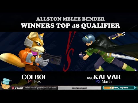 The Allston Melee Bender - Colbol (Fox) vs ASC | Kalvar (Marth) - Pools Winners Top 48 Qualifier