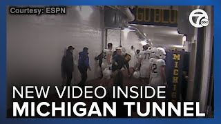 New video shows fight in MSU fight with Michigan players in tunnel