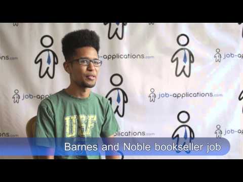 Barnes Noble Interview Bookseller