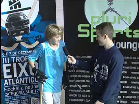 III Torneo Eixo Atlantico - CH Compostela vs. HC Liceo - Entrevista