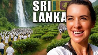 'Hidden Waterfall' had to be the Busiest Waterfall in Sri Lanka 😂