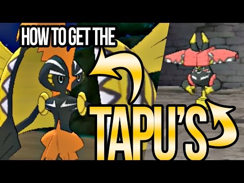 How to Catch Tapu Koko, Tapu Bulu,  Tapu Lele, & Tapu Fini in Pokemon Sun & Moon!