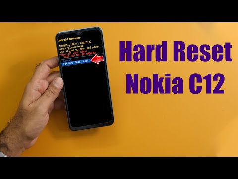 Hard Reset Nokia C12 | Factory Reset Remove Pattern/Lock/Password (How to Guide)